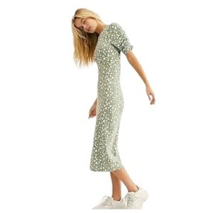 Free People Rosie Knit Midi Dress size XS